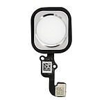 Avizar Bouton Home Complet avec nappe de connexion pour Apple iPhone 6S Blanc