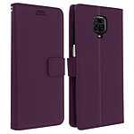 Avizar Housse Xiaomi Redmi Note 9S / 9 Pro / 9 Pro Max Étui Folio Porte carte - violet