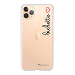 LaCoqueFrançaise Coque iPhone 11 Pro silicone transparente Motif Bichette ultra resistant