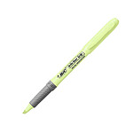 BIC Surligneur highlighter grip caoutchouc pointe moyenne biseautee vert pastel x 12