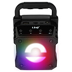 LinQ Enceinte lumineuse sans fil  Noir, Design Compact et Portable