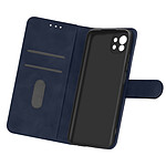 Avizar Étui pour Xiaomi Mi 11 5G Folio Intégrale Porte-carte Fonction Support Bleu Nuit