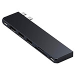 Satechi Hub Macbook Pro Hub Slim Noir, USB USB-C HDMI 4K Lecteur Carte