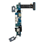Avizar Nappe de charge avec prise Micro-USB + Micro + jack 3.5 pour Samsung Galaxy S6
