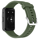 Avizar Bracelet pour Huawei Watch Fit 2 Silicone Résistant Sangle à Trous  vert foncé