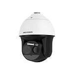 Hikvision - Caméra de surveillance Dôme Bi-spectre Thermique/Optique - DS-2TD4137-25/W