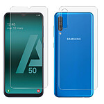 Avizar Films pour Samsung Galaxy A50 / A30s Protection avant et arrière Antibactérien Transparent