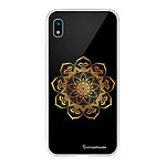 LaCoqueFrançaise Coque Samsung Galaxy A10 360 intégrale transparente Motif Mandala Or Tendance