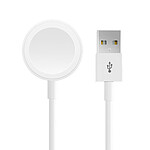 Avizar Chargeur pour Apple Watch Series Ultra 8 7 6 5 4 3 2 Charge Sans Fil 1m Blanc