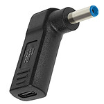Avizar Adaptateur de Charge USB-C  vers DC 4.5 x 3.0mm pour Ordinateur HP / DELL