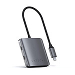 Satechi Multiports USB-C Aluminium 4 ports Space Gray