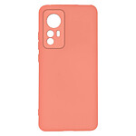 Avizar Coque pour Xiaomi 12 Pro Silicone Semi-rigide Finition Soft-touch Fine  rose