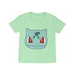 Pokémon - T-Shirt Top Bulbizarre Face Kids - Taille M