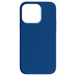 Moxie Coque pour iPhone 15 Pro Max Semi-rigide Intérieur Microfibre Bleu Nuit