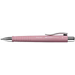 FABER-CASTELL Stylo-bille rétractable POLY BALL XB rose x 5