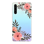 Evetane Coque Xiaomi Redmi Note 8 T 360 intégrale transparente Motif Fleurs roses Tendance