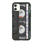 Evetane Coque iPhone 11 Silicone Liquide Douce vert kaki Cassette
