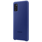 Samsung Coque Pour Galaxy A41 Semi-rigide Soft Touch Silicone Cover Original  Bleu