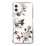 LaCoqueFrançaise Coque iPhone 11 anti-choc souple angles renforcés transparente Motif Fleurs Sauvages