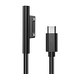 Avizar Câble USB-C 45W  Chargeur pour Surface Pro 7, Pro 6, Pro 5, Pro 4, Pro 3 et Surface Go