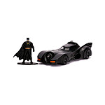 Batman 1989 - Réplique métal 1/32 Hollywood Rides Batmobile 1989 avec figurine