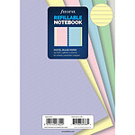 FILOFAX Recharge Carnet Notebook A5 Papier Pastel Ligné assortis