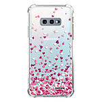 Evetane Coque Samsung Galaxy S10e anti-choc souple angles renforcés transparente Motif Confettis De Coeur
