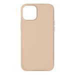 Avizar Coque iPhone 13 Mini Silicone Semi-rigide Finition Soft-touch rose bisque