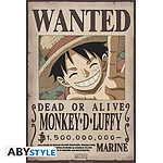 One Piece -  Poster Wanted Luffy New 2 (52 X 35 Cm)