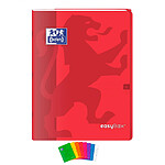 OXFORD Cahier easybook 24x32cm 96 pages petits carreaux 90g coloris aléatoires x 10