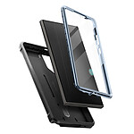 Supcase Coque Intégrale pour Samsung Galaxy S24 Ultra Antichoc avec Béquille Bleu Nuit