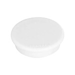 FRANKEN Set de 10 aimants de fixation, force adhésive: 800 g, diamètre 32mm Rond Blanc