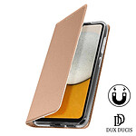 Dux Ducis Étui pour Samsung A34 5G Clapet Porte-carte Support Vidéo  Rose gold