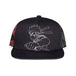 Naruto Shippuden - Casquette Snapback Outline Characters