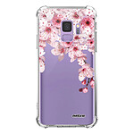 Evetane Coque Samsung Galaxy S9 anti-choc souple angles renforcés transparente Motif Cerisier