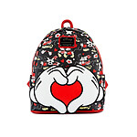 Disney -  Sac à dos Mickey and Minnie Heart Hands By Loungefly
