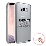Evetane Coque Samsung Galaxy S8 360 intégrale transparente Motif Parfaite Avec De Jolis Défauts Tendance