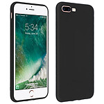 Forcell [marque_produit] Coque iPhone 7 Plus , iPhone 8 Plus Coque Soft Touch Silicone Gel Noir