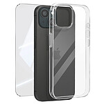 Mayaxess Pack Protection pour iPhone 15 Coque Souple et Verre Trempé 9H Transparent