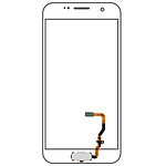Avizar Bouton Home + Nappe de connexion pour Samsung Galaxy S7 - Blanc