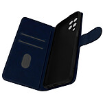 Avizar Étui Samsung Galaxy M12 Protection avec Porte-carte Fonction Support bleu nuit