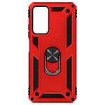 Avizar Coque pour Xiaomi Redmi Note 11 Pro 5G Antichoc Bi-matière Bague Support Vidéo  Rouge