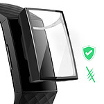 Avizar Coque Noire avec Protection Écran  pour FitBit Charge 4 et FitBit Charge 3