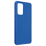 Avizar Coque Samsung Galaxy A52 et A52s Silicone Souple Finition Soft Touch bleu