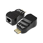 LinQ 2 Adaptateurs d'extension HDMI vers Ethernet Résolution HD 1080p Portée 30m