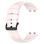 Avizar Bracelet pour Oppo Watch 3 Pro Silicone Soft-Touch Sange à Trous  rose