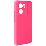 Avizar Coque pour Xiaomi 13T et 13T Pro Semi-rigide Soft-touch Anti-traces Fuchsia