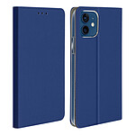 Avizar Étui Apple iPhone 12 Mini Housse Folio Porte-carte Fonction Support bleu