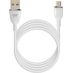 LinQ Câble USB vers Micro-USB Fast Charge 3A Synchronisation Longueur 1.2m Blanc