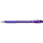 PENTEL Stylo Bille à Capuchon IFeel-it! BX487 Pointe Moyenne Violet x 12